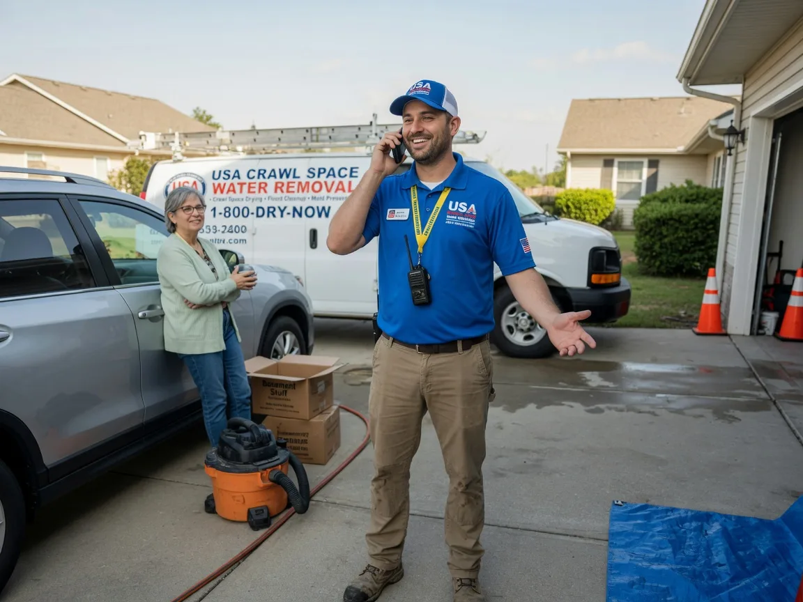 Crawl Space Water Removal Alba, MO FAQs